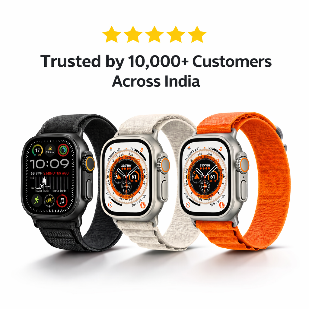 PRO PLUS Maxx Smartwatch 49mm | Bluetooth Calling, 1.95” HD Display, Sports & Fitness Tracker, Waterproof, Long Battery Backup, for Men & Women