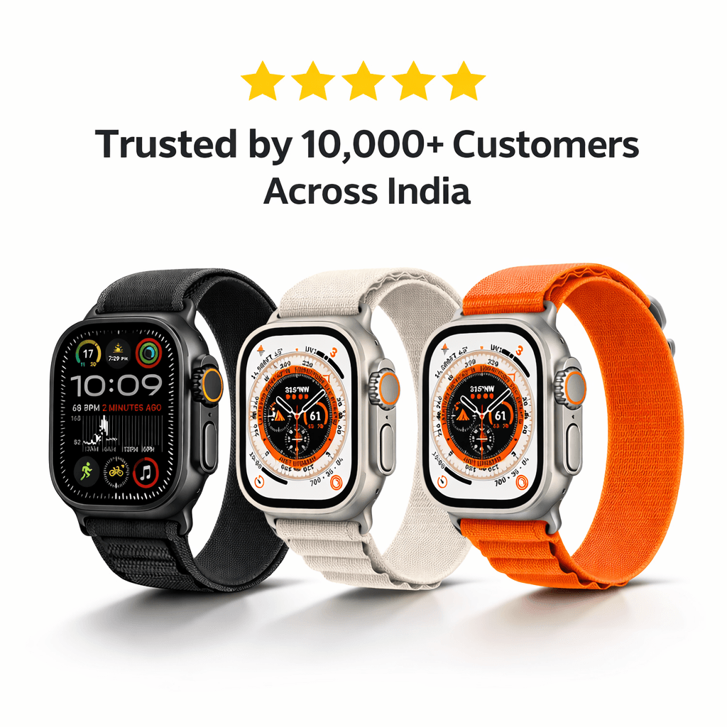 PRO PLUS Maxx Smartwatch 49mm with Bluetooth Calling & 1.95" HD Display.